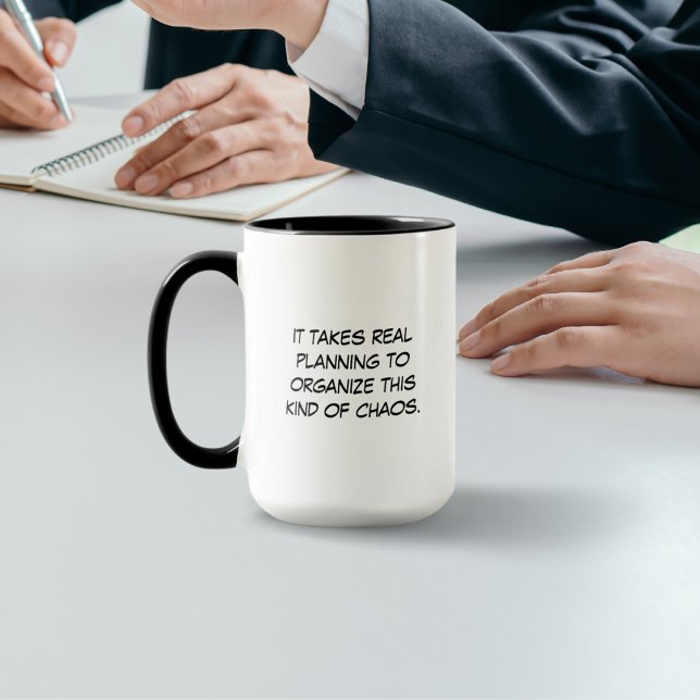Organiserat Kaos Mugg (Skapare uppladdad)