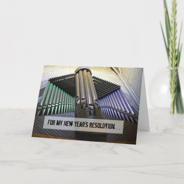 Organiserat nytt årskort helgkort (Framsida)