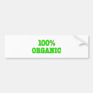 Organisk 100% bildekal