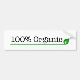 Organisk 100% bildekal