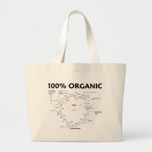 Organisk 100% (citronsyra cyklar - Krebs cyklar), Jumbo Tygkasse