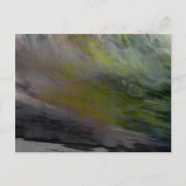 Organisk Abstrakt nr 1455 Vykort (Framsida)