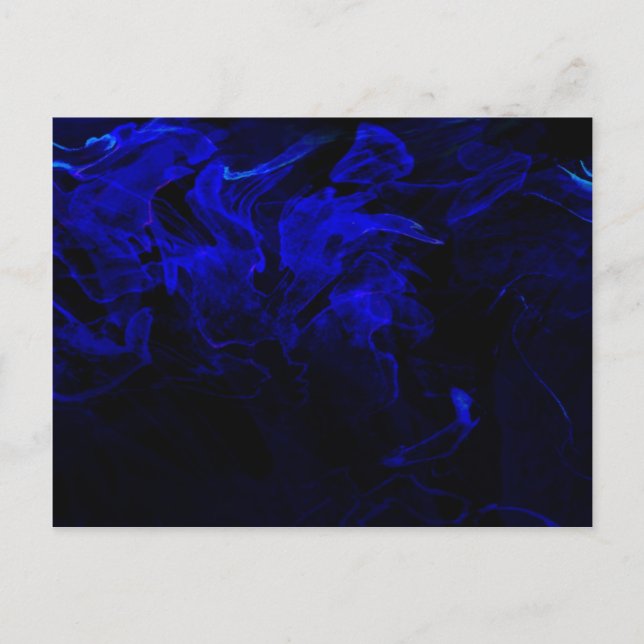 Organisk abstrakt nr 1463 vykort (Framsida)