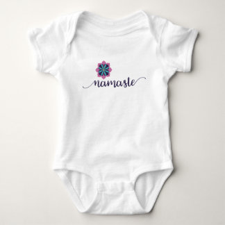 organisk bebisbodysuit för namaste t shirt
