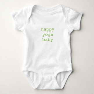 Organisk Bodysuit för lycklig Yogababy T Shirt