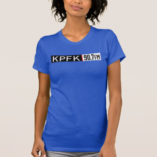 Organisk bomullstanktop för KPFK 100% Tee Shirt