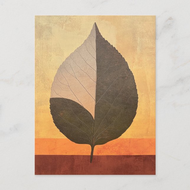 Organisk geometri #113 vykort (Framsida)