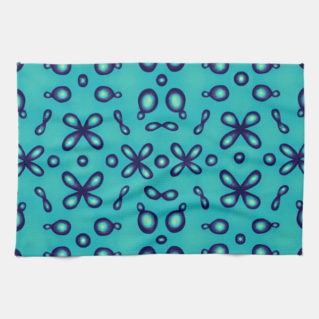 Organisk kemi Atomorbitals Mönster Kökshandduk (Horisontell)