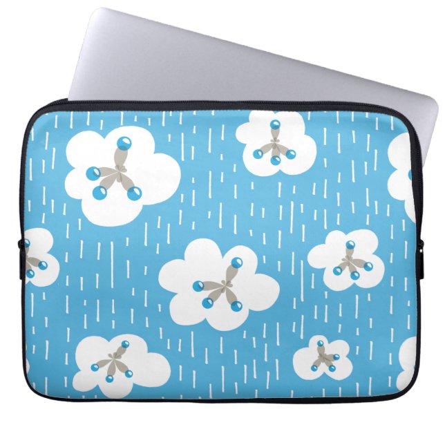 Organisk kemi-molekyler Student-lärare Laptop Sleeve (Framsidan)