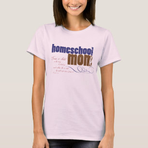 Organisk kristen homeschoolutslagsplats - t-shirt