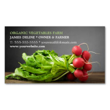 Organisk lantgård för modern Radish/