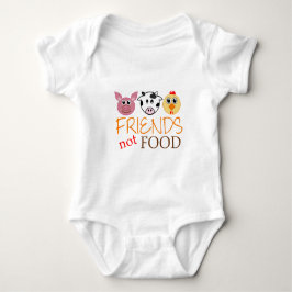 Organisk mat för vänner inte tee shirt