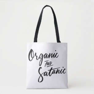 Organisk och Satanic toto Tygkasse