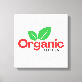 Organisk planering canvastryck