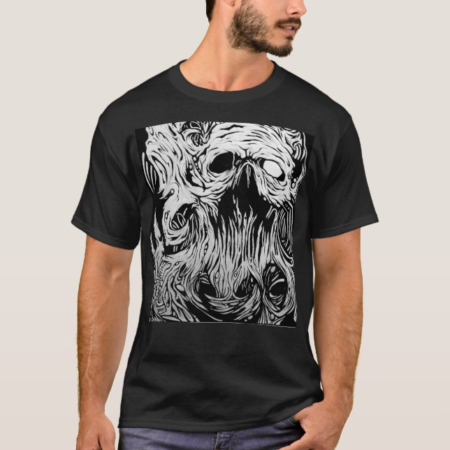 organisk skallet-skjorta tee (Framsida)