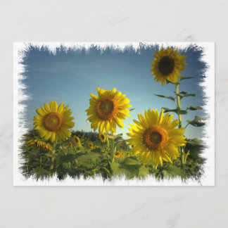 Organisk trädgårdarbeteaste inbjudan