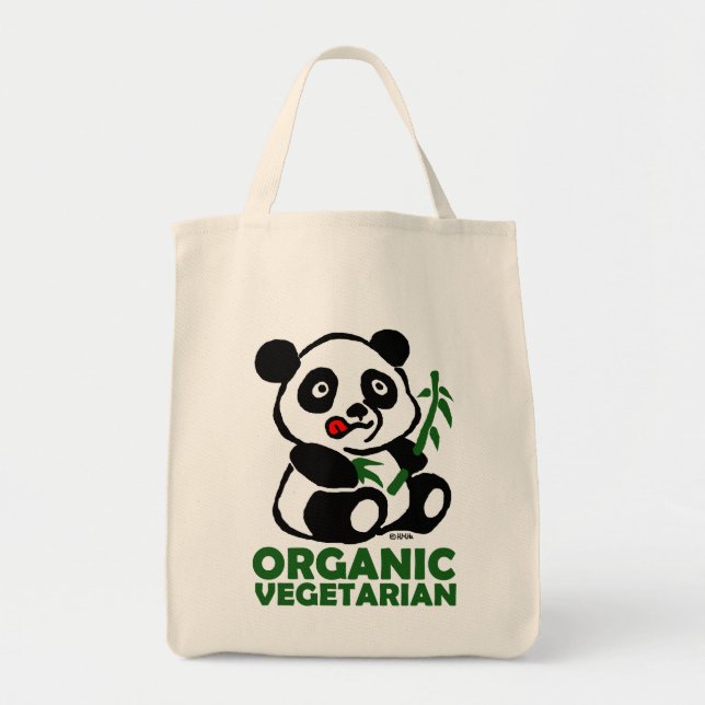 Organisk vegetarian tygkasse (Framsidan)