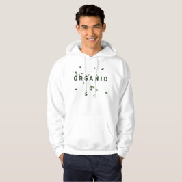 Organisk vit sweatshirt