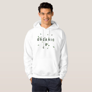 Organisk vit sweatshirt