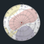 Organiska former Sol Blob Art Mönster Darttavla<br><div class="desc">Designad av Dream Big Digital Design</div>