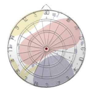 Organiska former Sol Blob Art Mönster Darttavla