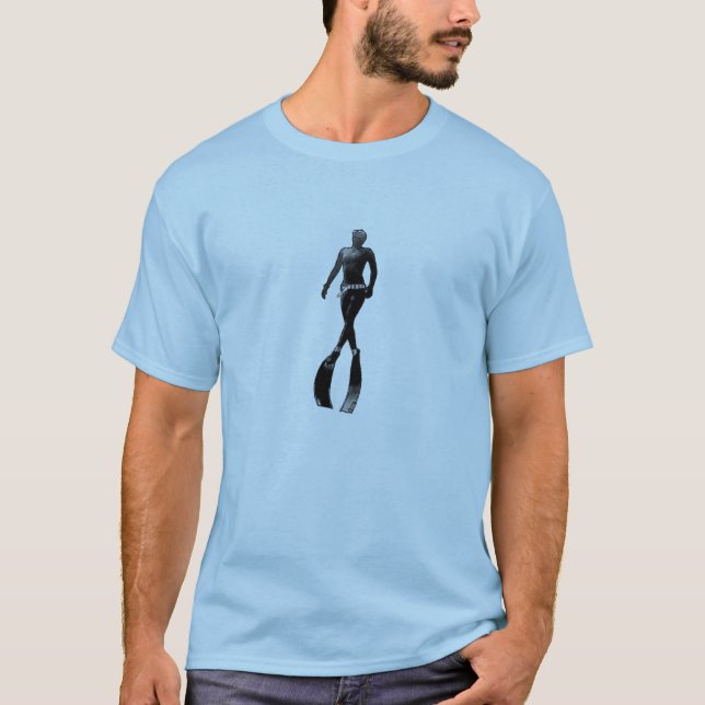 Organiska Freediver -. Olikt (manar) T-shirt (Framsida)