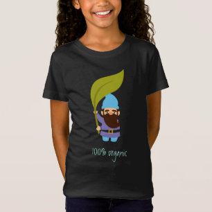 Organiska gnomer från Cute lycklig-trädgården T Shirt