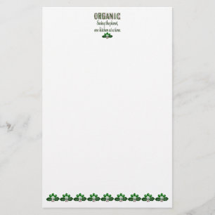 Organiska kökssalar med Acorns Stationery Brevpapper