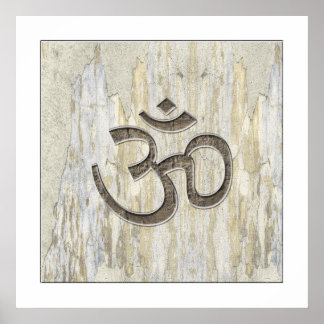 Organiska material om-symbol Poster