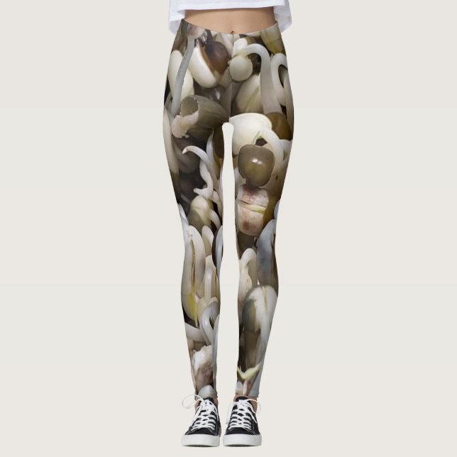Organiska Mung Sprouts - A Nutrient Packed Superfo Leggings (Framsida)