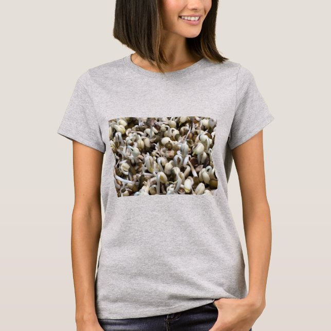Organiska Mung Sprouts - A Nutrient Packed Superfo T Shirt (Framsida)