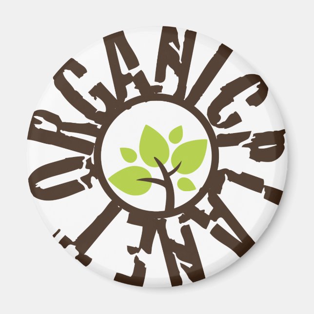 Organiska planetmagneter magnet (Framsidan)