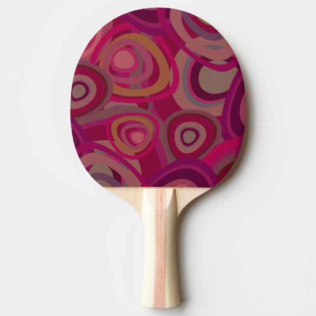 Organiska rosor pingisracket (Framsidan)