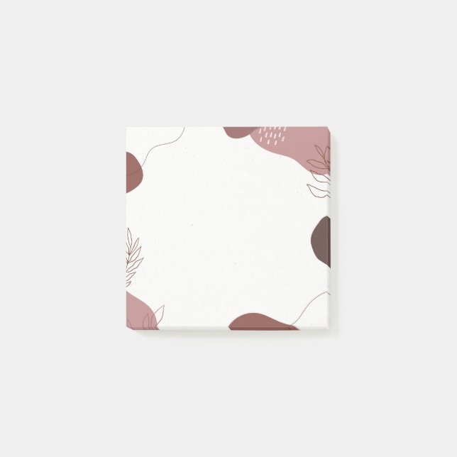 Organiska terracota Post-it-anteckningar Post-it Block (Framsida)