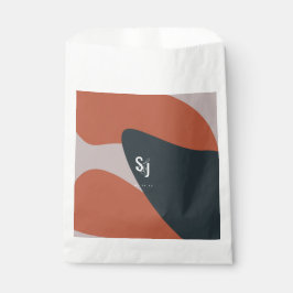 Organiska Terracotta Blue Bröllop