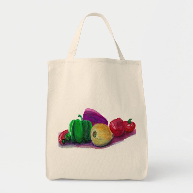 Organiska Veggies Tygkasse (Framsidan)