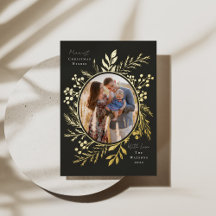 Organiska vinterbotaniska ovala fotoshape-slate