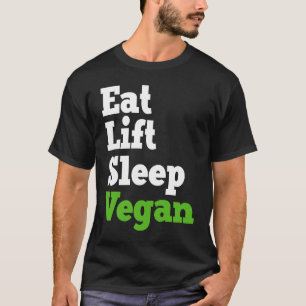 Organiskt baserad på naturområdet Eat Hiss i sömn T Shirt