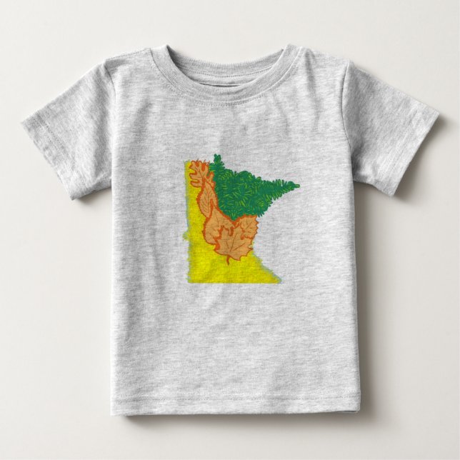 Organiskt bomull Onsie Tee Shirt (Framsida)
