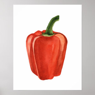 Organiskt färgad vattenfärgspets poster
