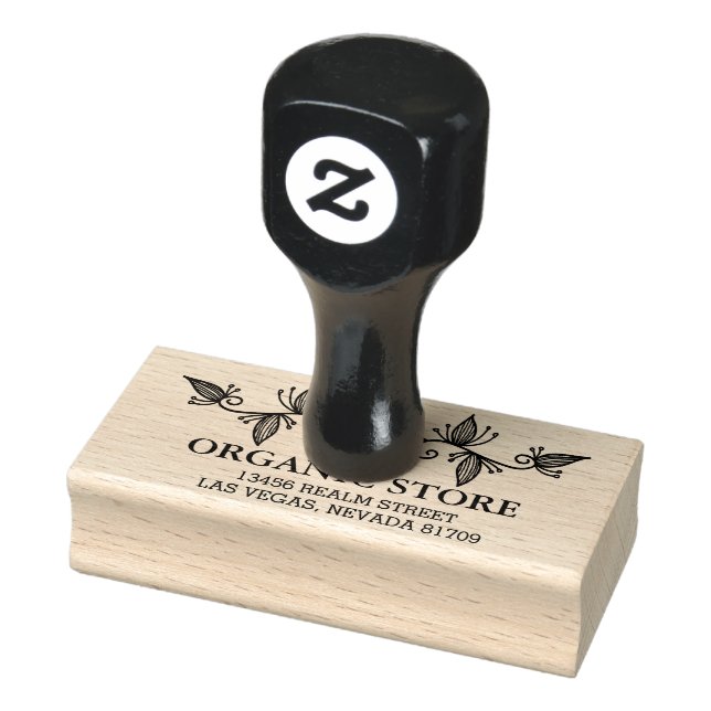 Organiskt löv stämpel (Stämpel)