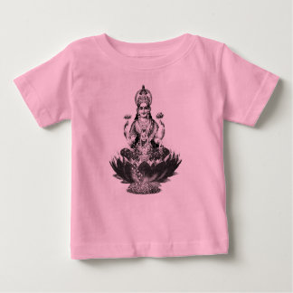 ORGANISKT T SHIRT-YOGA BABY GODDESS OF WEALTH TEE SHIRT