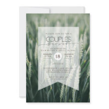 Organiskt vete | Inbjudan till Par Shower