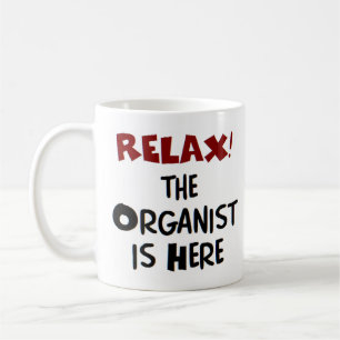 organismen är här kaffe mugg