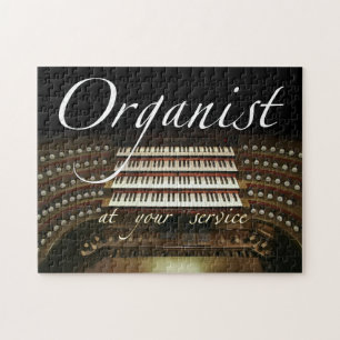 Organist på ditt tjänste- pussel