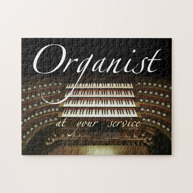 Organist på ditt tjänste- pussel (Horisontell)