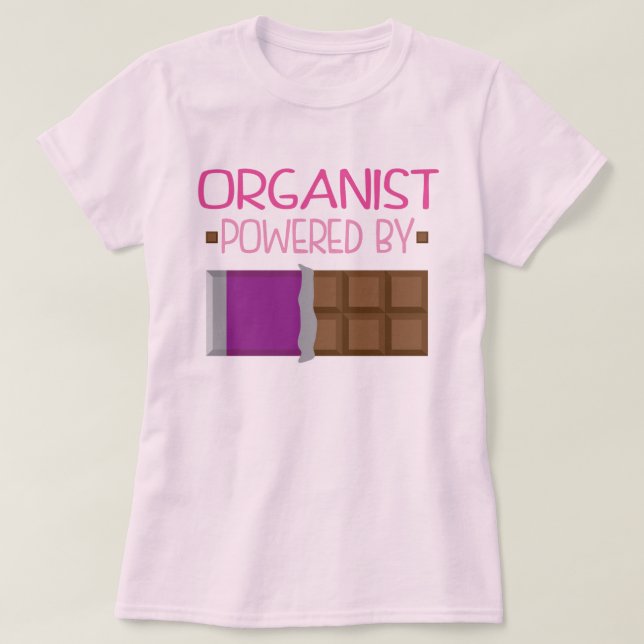 Organistchokladgåva för henne tröja (Design framsida)