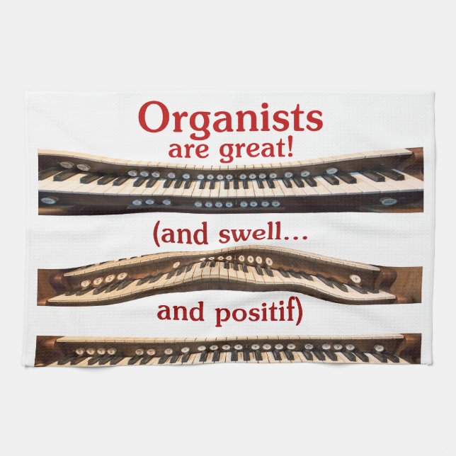 Organister är . . .  kökshandduk (Horisontell)