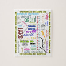 Organists är allt pussel