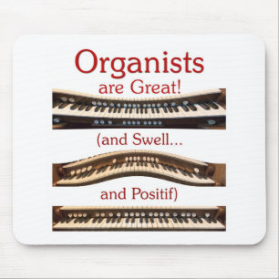 Organists är underbara Mousepad Musmatta
